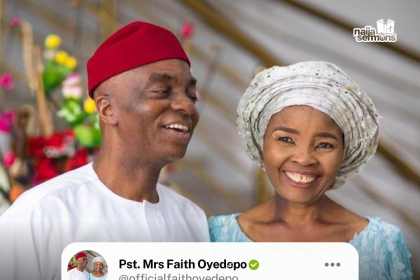 QUOTE OF THE DAY BY PST. MRS FAITH OYEDEPO 19