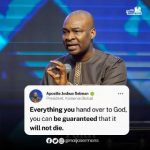 QUOTE OF THE DAY BY APOSTLE JOSHUA SELMAN 8