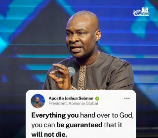 QUOTE OF THE DAY BY APOSTLE JOSHUA SELMAN 19