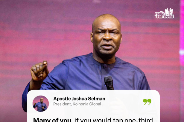 QUOTE OF THE DAY BY APOSTLE JOSHUA SELMAN 5