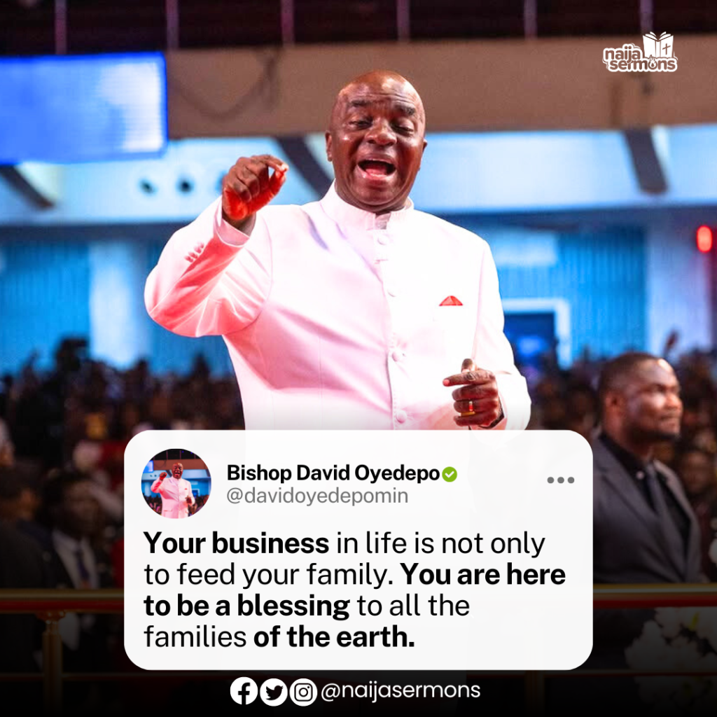 QUOTE OF THE DAY BY BISHOP DAVID OYEDEPO  2