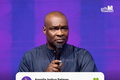 QUOTE OF THE DAY BY APOSTLE JOSHUA SELMAN 27