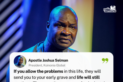 QUOTE OF THE DAY BY APOSTLE JOSHUA SELMAN 25