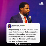 QUOTE OF THE DAY BY APOSTLE FEMI LAZARUS 5