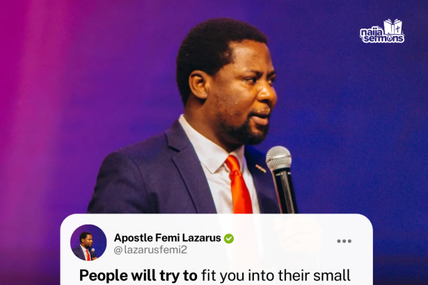 QUOTE OF THE DAY BY APOSTLE FEMI LAZARUS 9