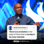 QUOTE OF THE DAY BY APOSTLE JOSHUA SELMAN 9