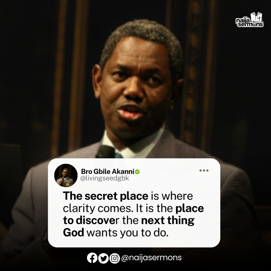 QUOTE OF THE DAY BY BRO. GBILE AKANNI 2