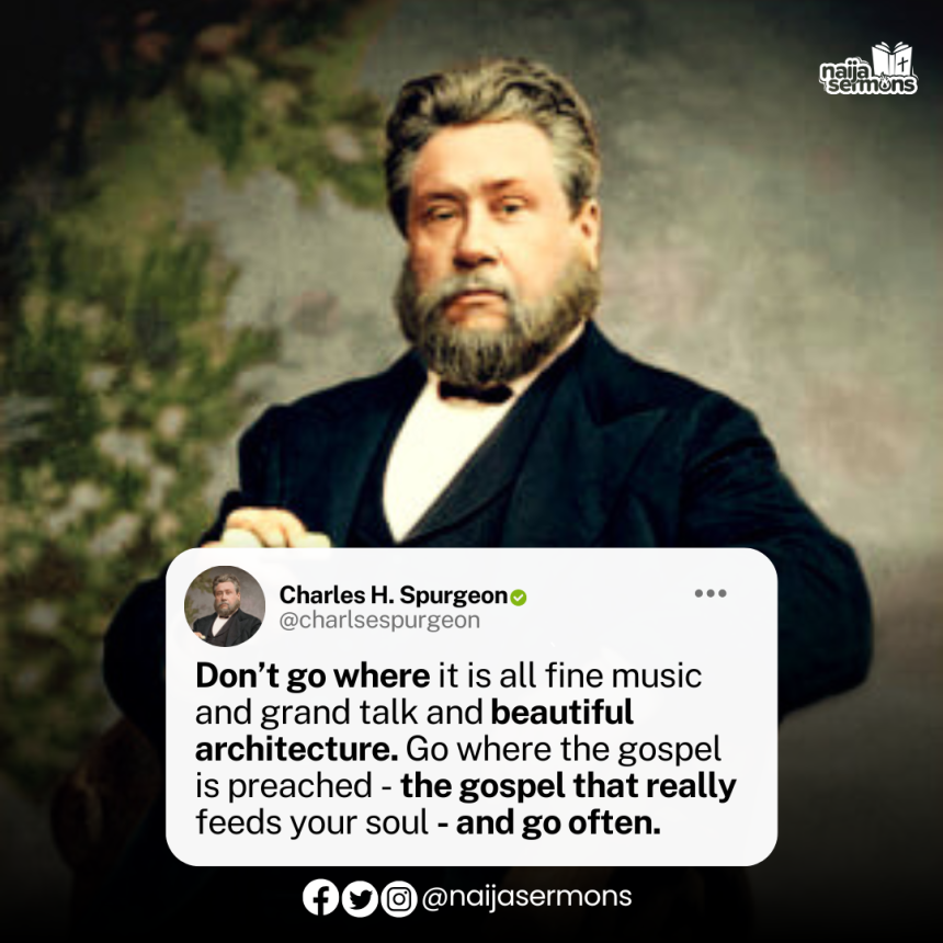 QUOTE OF THE DAY BY CHARLES H. SPURGEON 3