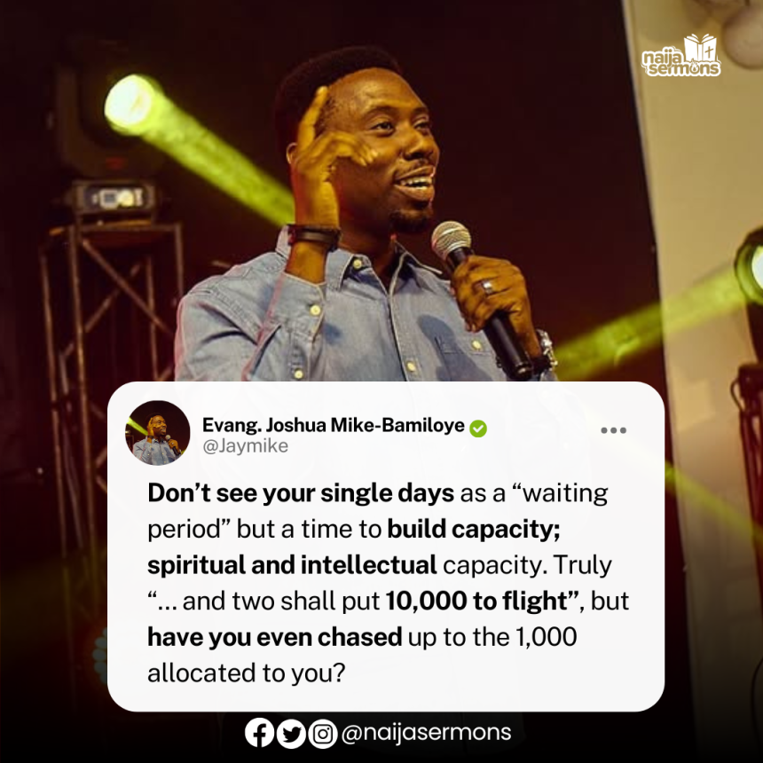 QUOTE OF THE DAY BY EVANG. JOSHUA MIKE-BAMILOYE 3