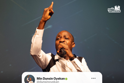 QUOTE OF THE DAY BY MIN. DUNSIN OYEKAN 19