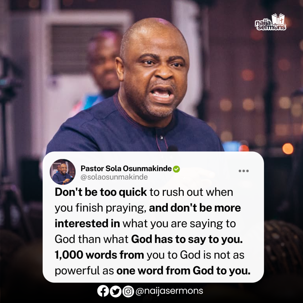 QUOTE OF THE DAY BY PASTOR SOLA OSUNMAKINDE 2