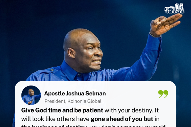 QUOTE OF THE DAY BY APOSTLE JOSHUA SELMAN 7