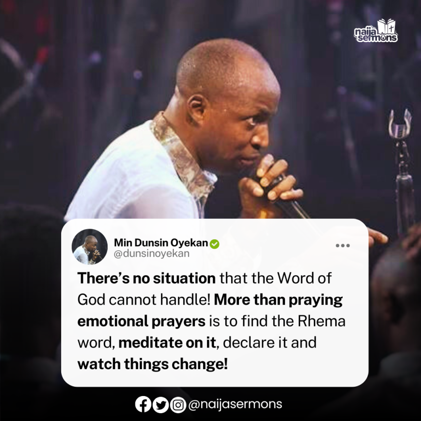 QUOTE OF THE DAY BY MIN DUNSIN OYEKAN 10