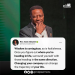 QUOTE OF THE DAY BY REV. SAM ADEYEMI 4