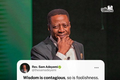 QUOTE OF THE DAY BY REV. SAM ADEYEMI 39