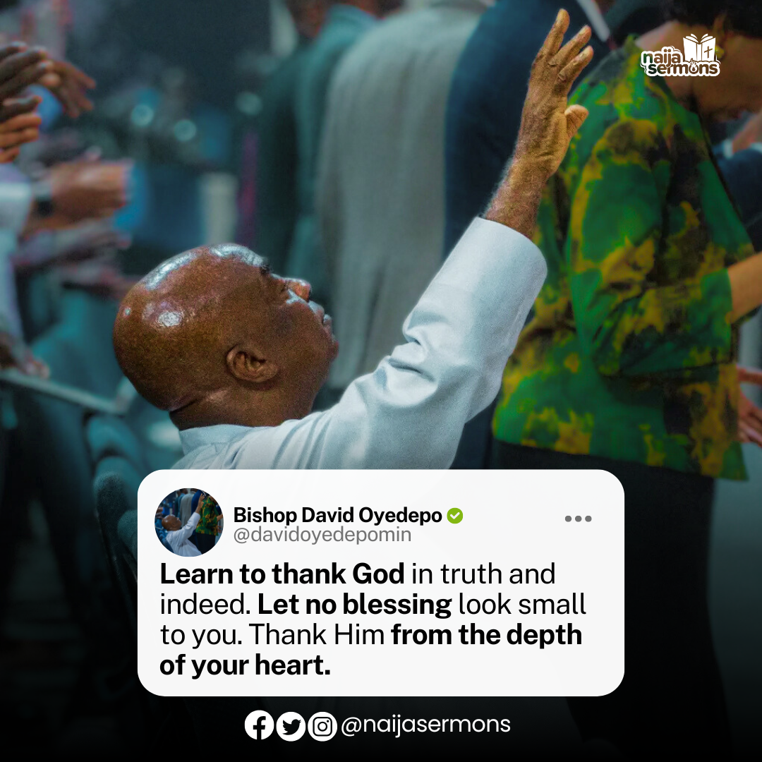 QUOTE OF THE DAY BY BISHOP DAVID OYEDEPO 1
