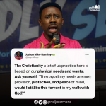 QUOTE OF THE DAY BY JOSHUA MIKE-BAMILOYE 7