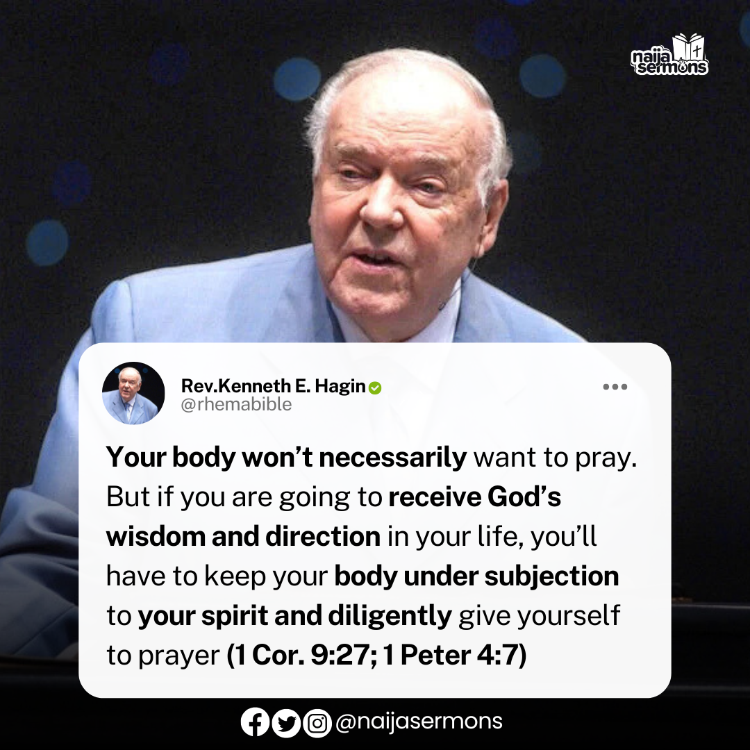 QUOTE OF THE DAY BY REV. KENNETH E. HAGIN 1