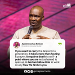 QUOTE OF THE DAY BY APOSTLE JOSHUA SELMAN 4