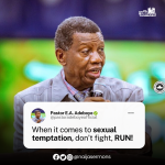 QUOTE OF THE DAY BY PASTOR E.A ADEBOYE 7