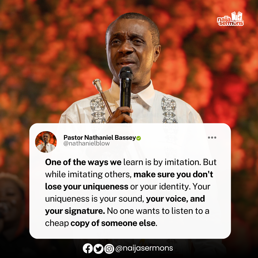 QUOTE OF THE DAY BY PASTOR NATHANIEL BASSEY 1
