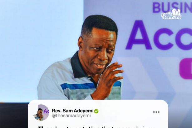 QUOTE OF THE DAY BY REV. SAM ADEYEMI 5