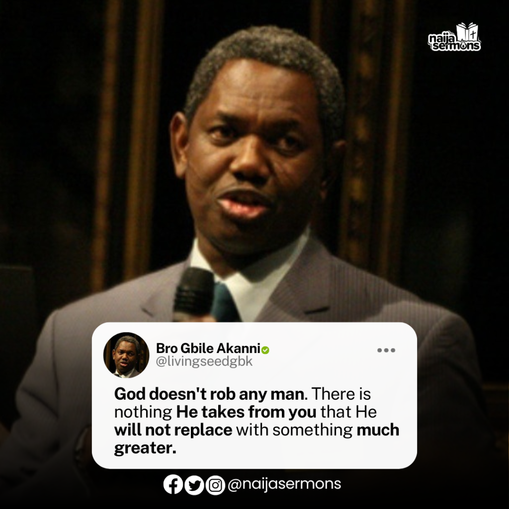 QUOTE OF THE DAY BY BRO. GBILE AKANNI 2