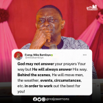 QUOTE OF THE DAY BY EVANG. MIKE BAMILOYE 9