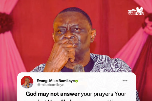 QUOTE OF THE DAY BY EVANG. MIKE BAMILOYE 7