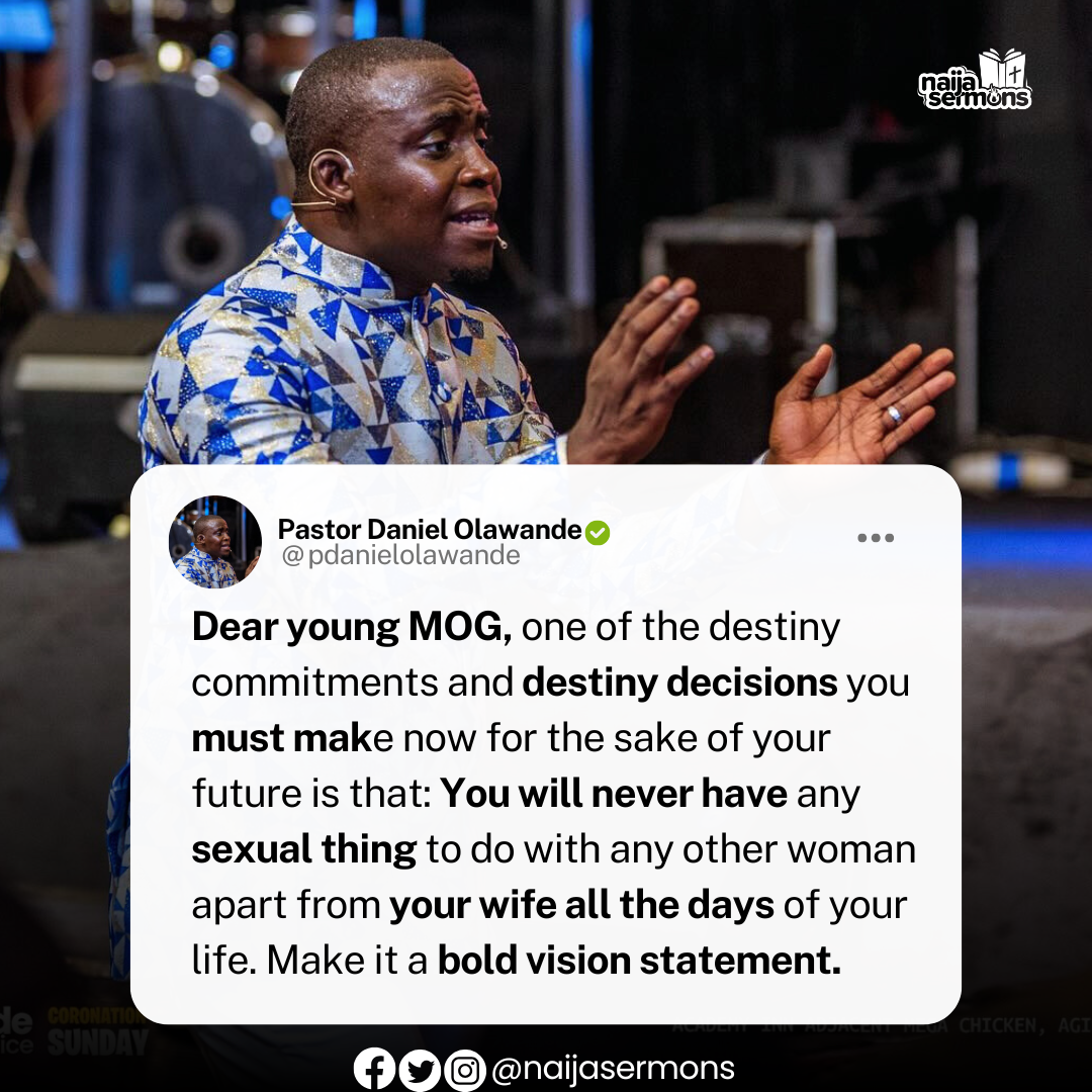 QUOTE OF THE DAY BY PASTOR DANIEL OLAWANDE 1