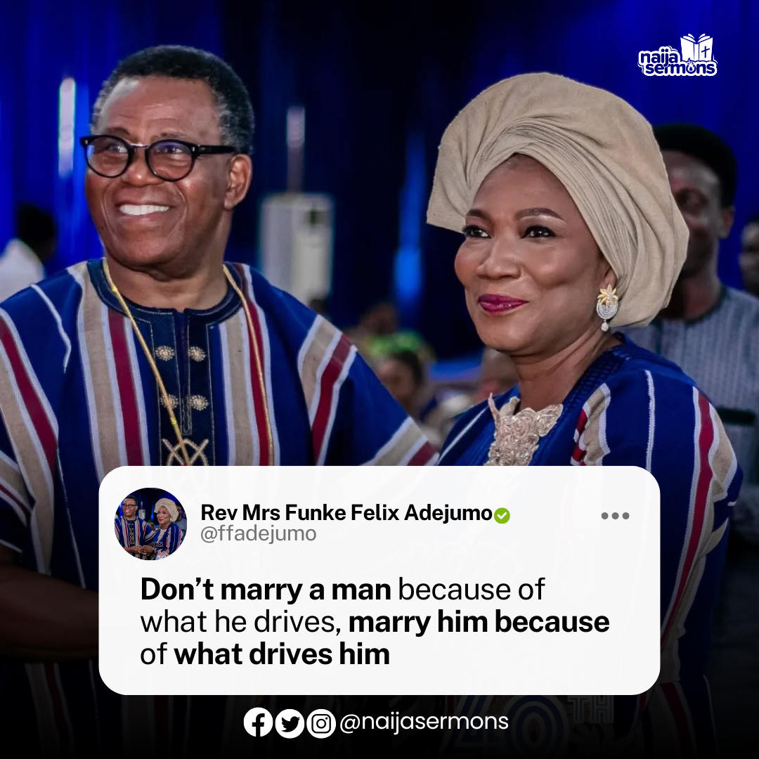 QUOTE OF THE DAY BY REV MRS FUNKE FELIX ADEJUMO 1