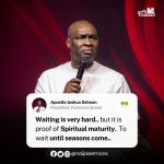 QUOTE OF THE DAY BY APOSTLE JOSHUA SELMAN 6