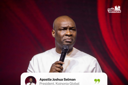 QUOTE OF THE DAY BY APOSTLE JOSHUA SELMAN 17