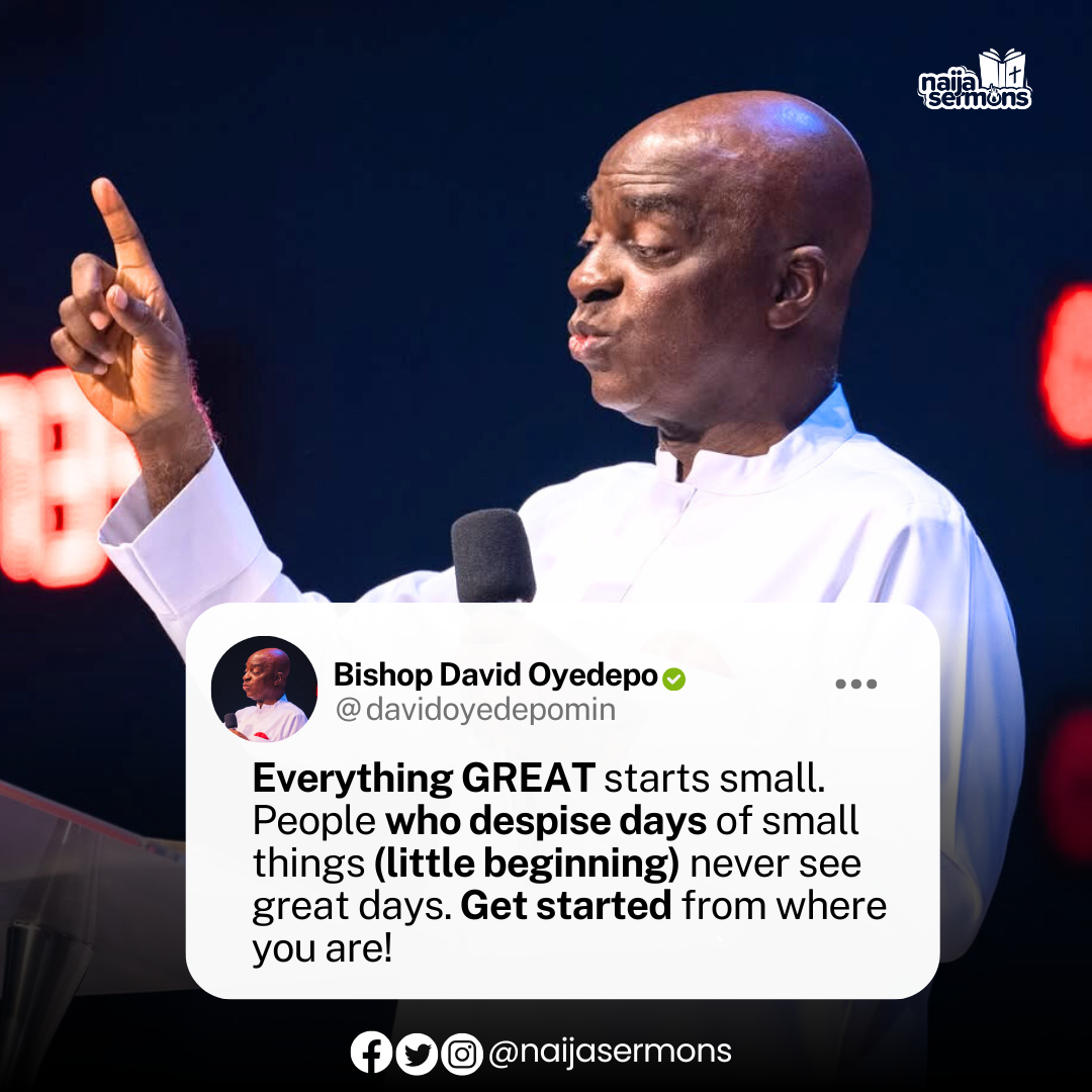 QUOTE OF THE DAY BY BISHOP DAVID OYEDEPO 1