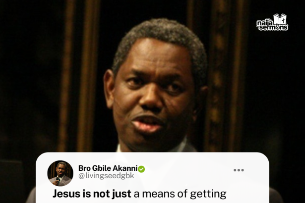 QUOTE OF THE DAY BY BRO GBILE AKANNI 7