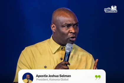 QUOTE OF THE DAY BY APOSTLE JOSHUA SELMAN 17