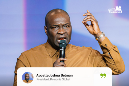 QUOTE OF THE DAY BY APOSTLE JOSHUA SELMAN 13