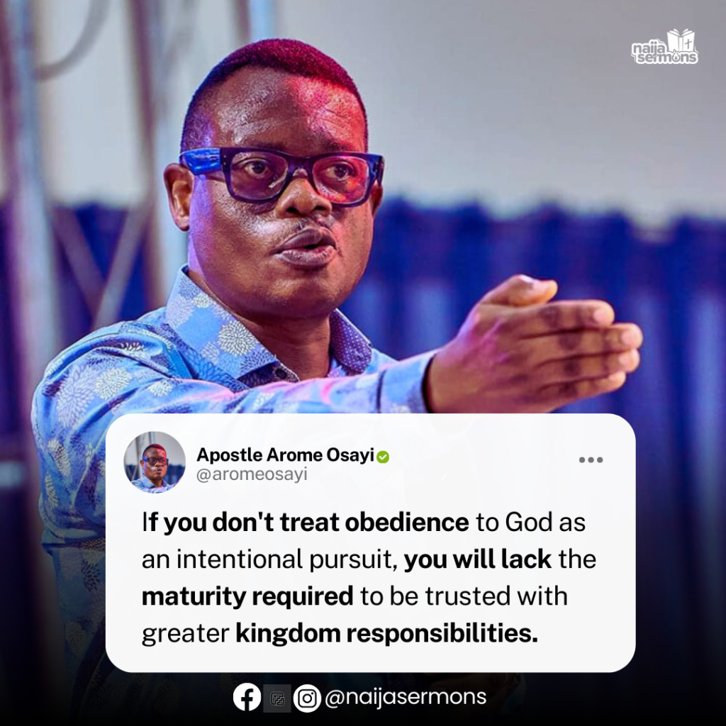 QUOTE OF THE DAY BY APOSTLE AROME OSAYI 2
