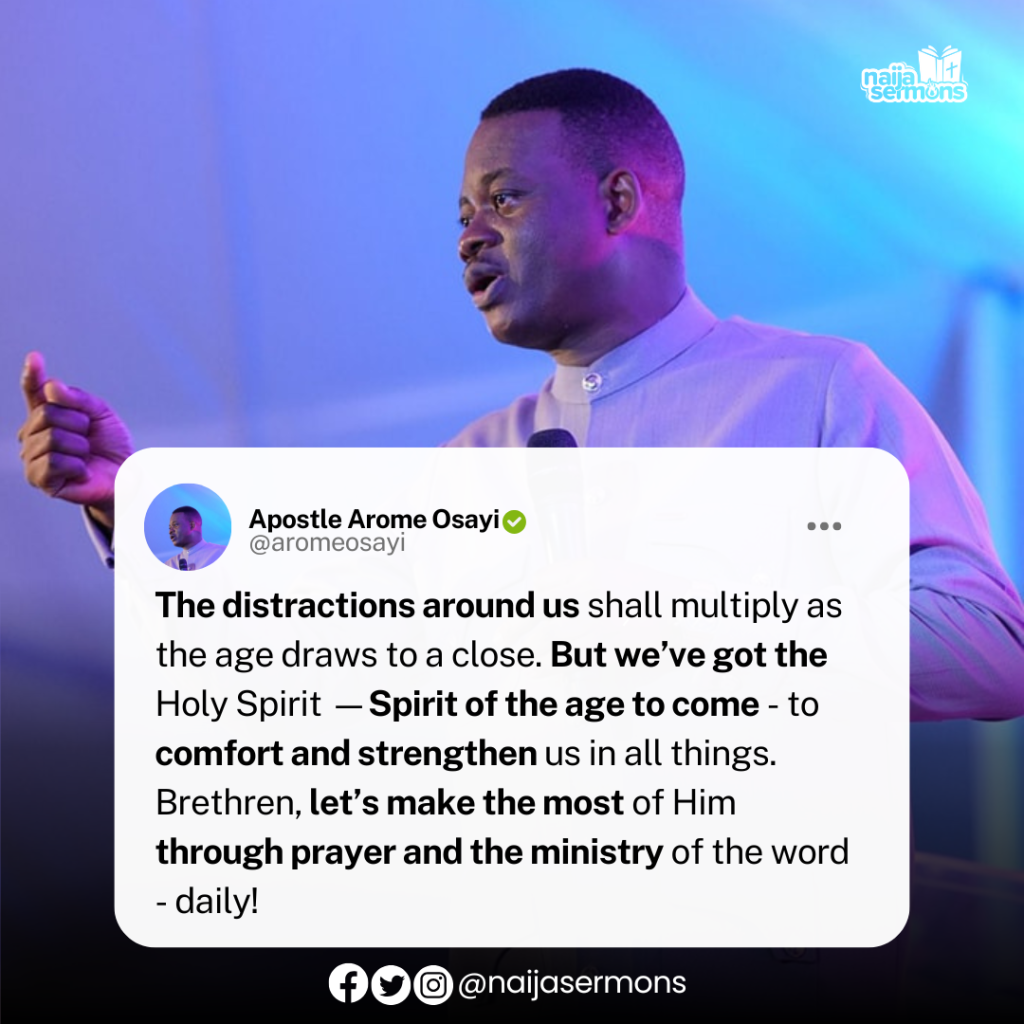 QUOTE OF THE DAY BY APOSTLE AROME OSAYI 2