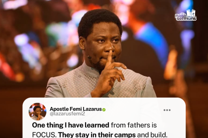 QUOTE OF THE DAY BY APOSTLE FEMI LAZARUS 15