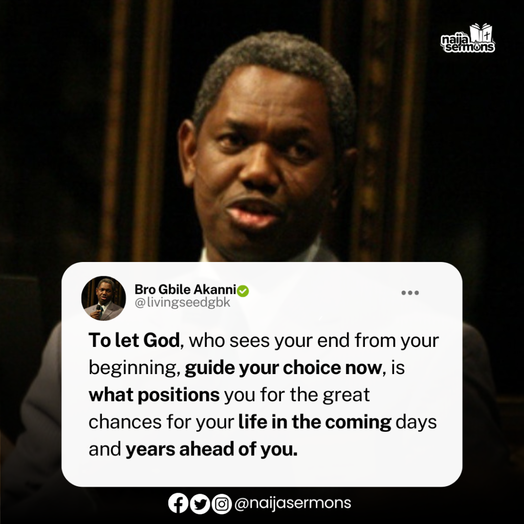 QUOTE OF THE DAY BY BRO GBILE AKANNI 2