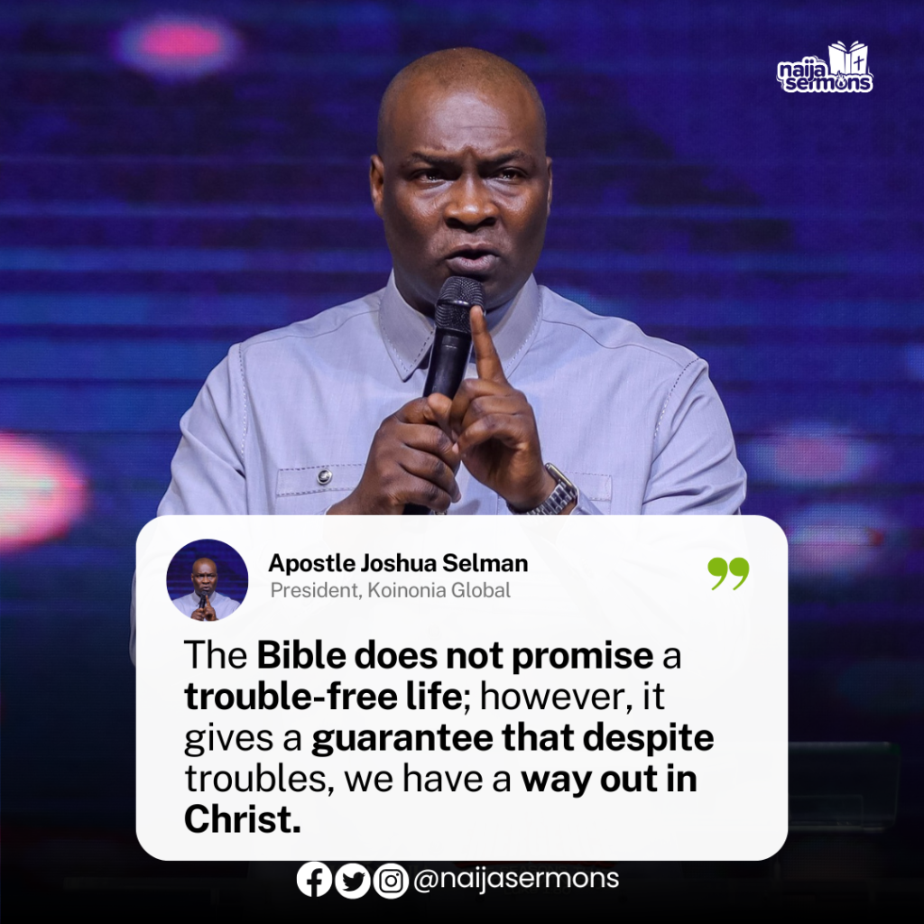 QUOTE OF THE DAY BY APOSTLE JOSHUA SELMAN 2