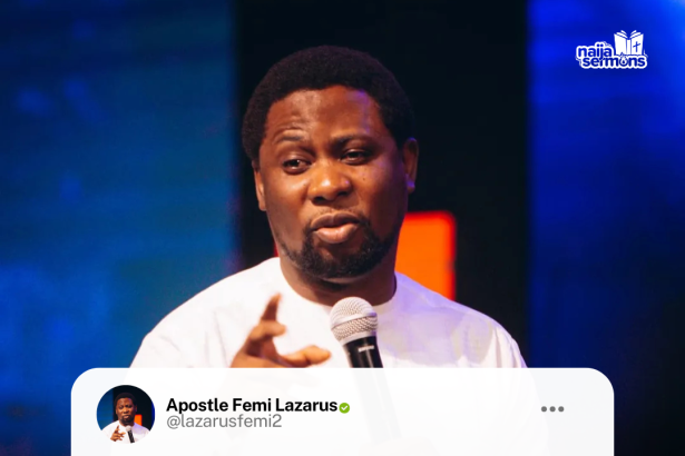 QUOTE OF THE DAY BY APOSTLE FEMI LAZARUS 7