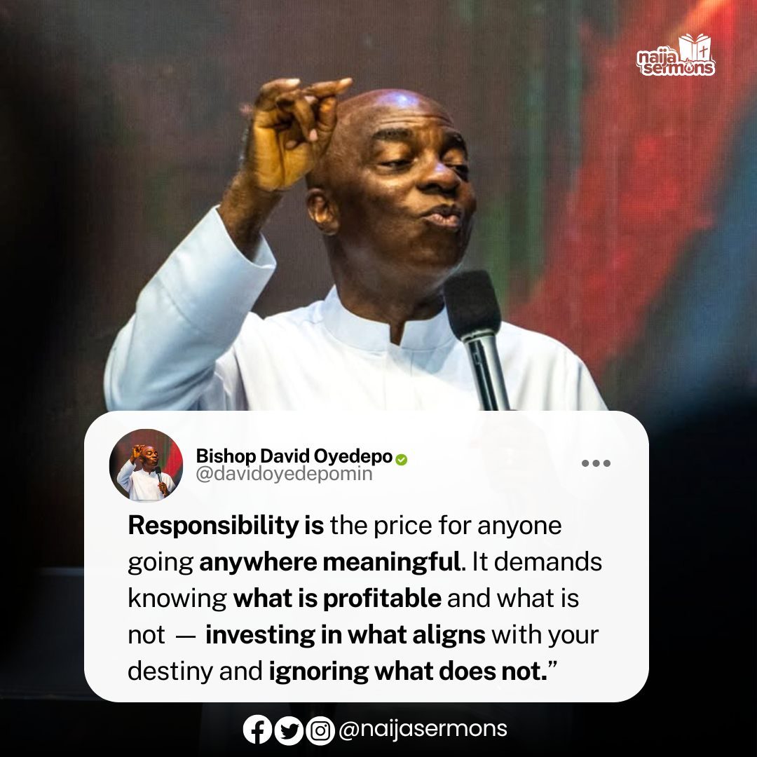 QUOTE OF THE DAY BY BISHOP DAVID OYEDEPO 1