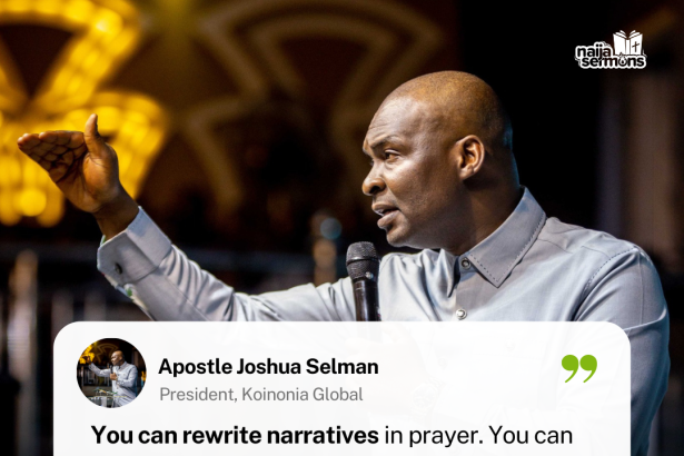 QUOTE OF THE DAY BY APOSTLE JOSHUA SELMAN 5