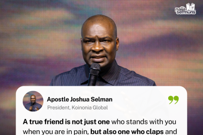 QUOTE OF THE DAY BY APOSTLE JOSHUA SELMAN 8