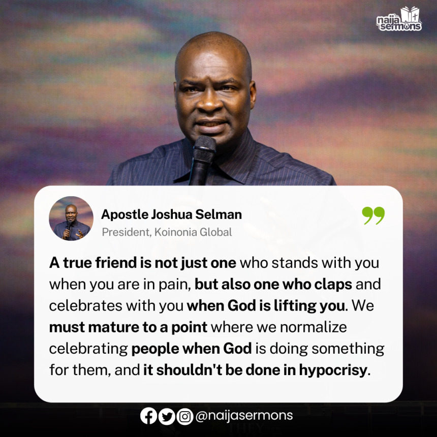 QUOTE OF THE DAY BY APOSTLE JOSHUA SELMAN 4