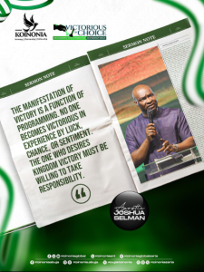 DOWNLOAD MP3: VICTORIOUS BY CHOICE (PROGRAMMING DIVINE POSSIBILITIES) BY Apostle Joshua Selman OCTOBER 5, 2025 2