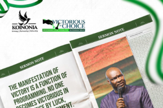 DOWNLOAD MP3: VICTORIOUS BY CHOICE (PROGRAMMING DIVINE POSSIBILITIES) BY Apostle Joshua Selman OCTOBER 5, 2025 43