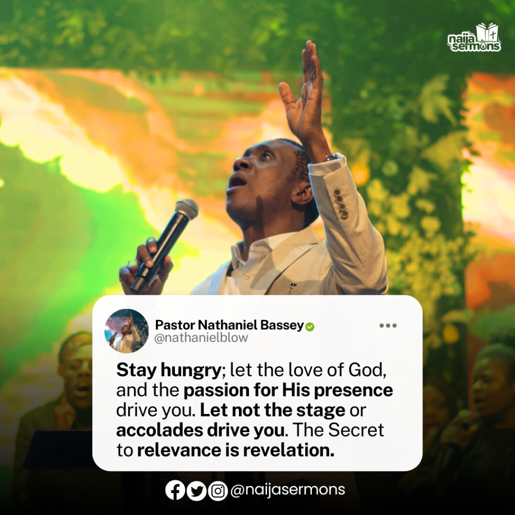 QUOTE OF THE DAY BY PASTOR NATHANIEL BASSEY 2
